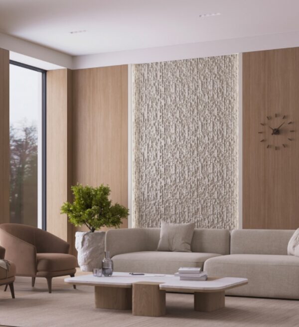 PANOU 3D TEO Dimensiuni- 600x600x31 mmGreutate- 7,8 kgGrosimea reliefului 12-31 mmMaterial- gips compozit de înaltă calitate Particularități- necesită vopsire TEO